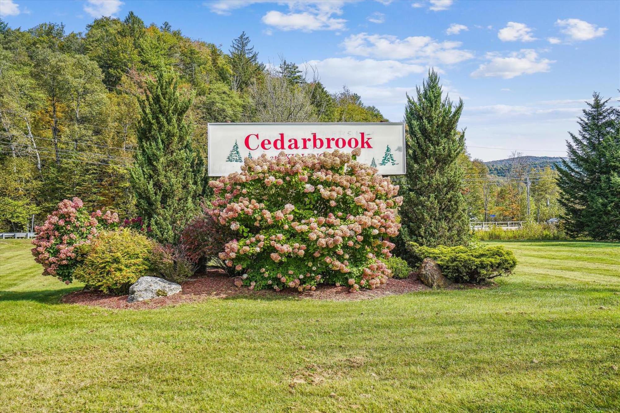 Cedarbrook Queen Studio 110 Killington Bagian luar foto